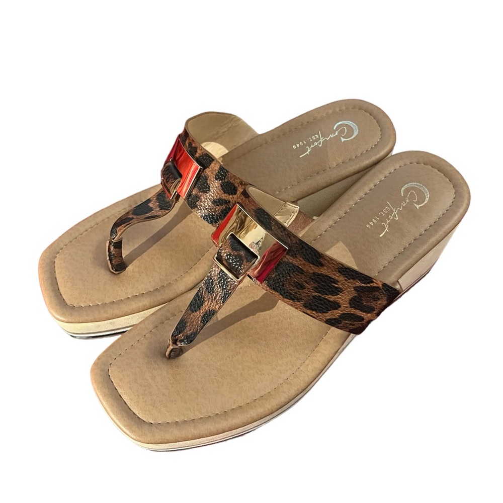 C COMFORT EST 1946 brand wedges. Size 8M. NWOT. - Picture 1 of 8
